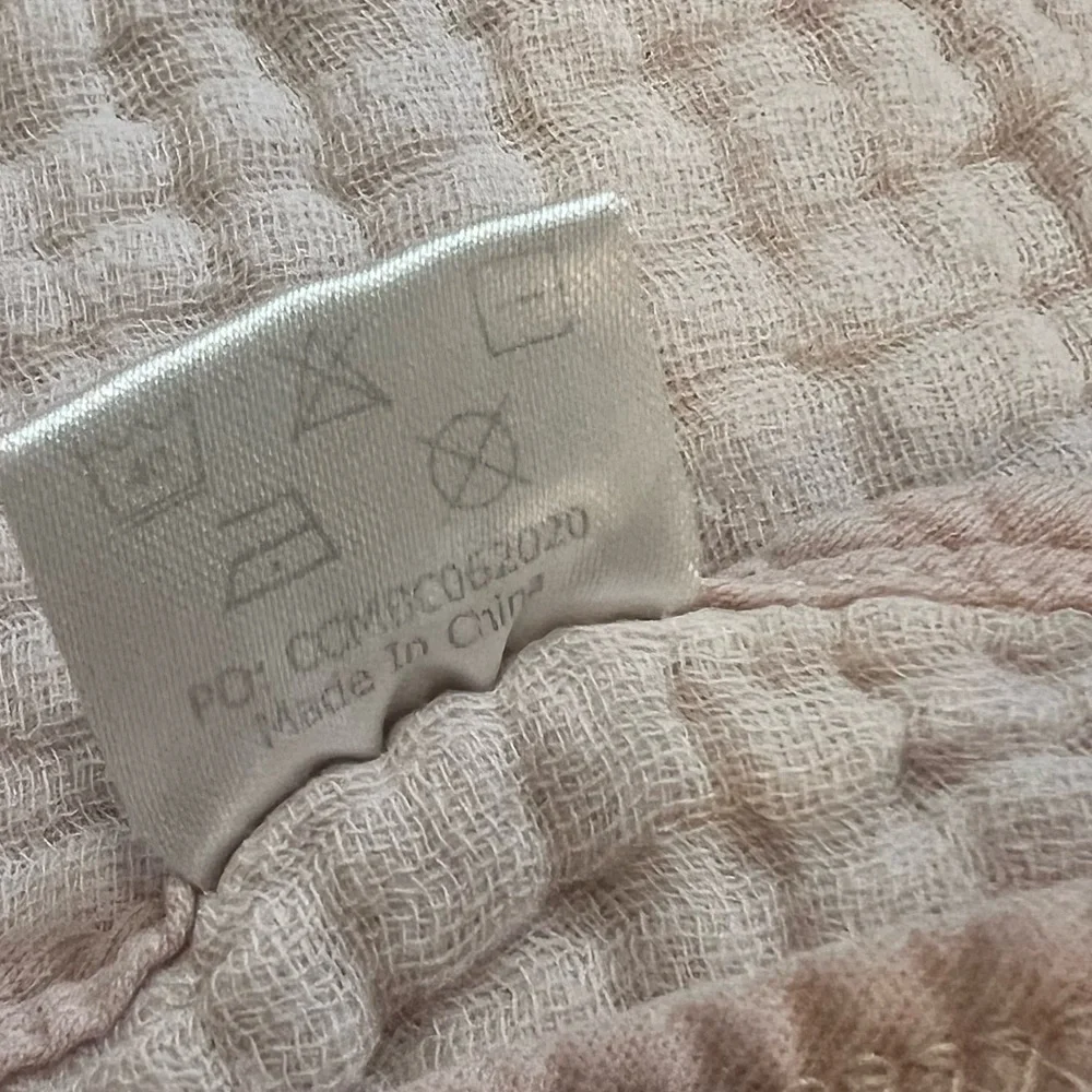 Comfy Cubs Muslin Burp Cloths Blush Pink Set of 10